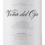 vina del oja Re etiqueta
